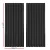 Artiss Blockout Curtains, Triple Weave Fabric, 300x230cm, Black, Eyelet, Thermal Insulation, Noise Reduction, 2 Panels