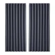 Artiss Blockout Curtains Eyelet Triple Weave Fabric 300x230cm Charcoal - Thermal Insulation & Noise Reduction Artiss Blockout Curtains Eyelet Triple Weave Fabric 300x230cm Charcoal - Thermal Insulation & Noise Reduction