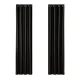 Artiss Blockout Curtains, Triple Weave Fabric, 140x230cm, Black, Thermal Insulation & Noise Reduction, Easy Install