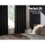 Artiss Blockout Curtains Triple Weave Fabric 240x230cm Black, Noise Reduction, Thermal Insulation, Easy Install