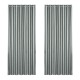 Artiss Blockout Curtains, Triple Weave Fabric, 240x230cm, Grey Shine, Thermal Insulation & Noise Reduction