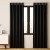 Artiss Blockout Curtains, Triple Weave Fabric, 300x230cm, Black, Thermal Insulation & Noise Reduction, Eyelet Design