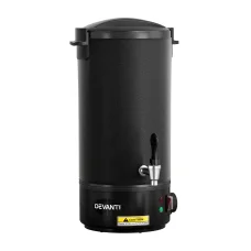 Devanti 10L Stainless Steel Wax Melter with Pour Spout, 1520W Electric Furnace, Thermal Safety, Precise Control