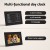 Artiss 8" Digital Day Clock - Multi-Function Alarm, Calendar, Photo Frame & Entertainment in Black