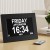 Artiss 8" Digital Day Clock - Multi-Function Alarm, Calendar, Photo Frame & Entertainment in Black