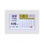 Artiss 8" Digital Day Clock - White: Multi-functional, Auto-Dimming, 21 Alarms, Global Language Support