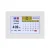 Artiss 8" Digital Day Clock - White: Multi-functional, Auto-Dimming, 21 Alarms, Global Language Support