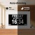 Artiss 8" Digital Day Clock - White: Multi-functional, Auto-Dimming, 21 Alarms, Global Language Support