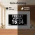 Artiss 8" Digital Day Clock - White: Multi-functional, Auto-Dimming, 21 Alarms, Global Language Support