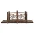 Gardeon Wooden Garden Decor Bridge, Fir Wood, 150cm, Rustic Arch Design, Weatherproof, 200kg Capacity