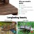 Gardeon Wooden Garden Decor Bridge, Fir Wood, 150cm, Rustic Arch Design, Weatherproof, 200kg Capacity