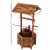 Gardeon Wooden Wishing Well Garden Decor, Solid Fir Wood, 53x46x100cm, Rustic Weatherproof Outdoor Ornament Gardeon Wooden Wishing Well Garden Decor, Solid Fir Wood, 53x46x100cm, Rustic Weatherproof Outdoor Ornament
