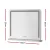 Embellir Makeup Mirror, Aluminum Frame, 60x50cm, White, LED Hollywood Vanity with Touch Controls & 3 Color Temperatures
