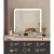Embellir Makeup Mirror, Aluminum Frame, 60x50cm, White, LED Hollywood Vanity with Touch Controls & 3 Color Temperatures