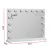 Embellir Makeup Mirror, Metal MDF, 58x45cm, White, Hollywood Vanity with LED Light, Touch Control, 10x Magnification