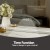 Embellir Makeup Mirror, Metal MDF, 58x45cm, White, Hollywood Vanity with LED Light, Touch Control, 10x Magnification