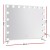 Embellir Makeup Mirror, Metal Frame, 80x65cm, White, Hollywood Vanity with LED Light, Touch Controls, 18 Bulbs