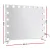 Embellir Makeup Mirror, Metal Frame, 80x65cm, White, Hollywood Vanity with LED Light, Touch Controls, 18 Bulbs