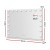 Embellir Makeup Mirror, Metal Frame, 80x58cm, Hollywood Vanity with LED Lights, Touch Control, Tabletop/Wall Mount