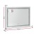Embellir Bluetooth Makeup Mirror, Metal & MDF, 80x58cm, Hollywood Vanity, LED Lights, Touch Controls, USB & Speaker