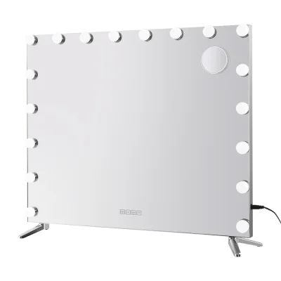 Embellir Bluetooth Makeup Mirror, Metal Frame, 80x65cm, LED Light, Touch Controls, Built-in Speaker, Wall Mountable