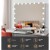 Embellir Bluetooth Makeup Mirror, Metal Frame, 80x65cm, LED Light, Touch Controls, Built-in Speaker, Wall Mountable