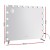 Embellir Makeup Mirror, Metal Frame, 80x65cm, Silver, Hollywood Vanity with Adjustable LED Lights & Touch Controls