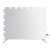 Embellir Makeup Mirror, Metal Frame, 80x65cm, Silver, Hollywood Vanity with Adjustable LED Lights & Touch Controls