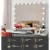 Embellir Makeup Mirror, Metal Frame, 80x65cm, Silver, Hollywood Vanity with Adjustable LED Lights & Touch Controls