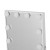 Embellir Bluetooth Makeup Mirror, Metal, 30x40cm, White, Hollywood Vanity with LED Light & Speaker, 360° Swivel