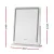 Embellir Makeup Mirror, Aluminum Frame, 40x50cm, LED Strip, Touch Controls, Rotatable Vanity, Hollywood Glamour