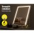 Embellir Makeup Mirror, Aluminum Frame, 40x50cm, LED Strip, Touch Controls, Rotatable Vanity, Hollywood Glamour