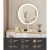 Embellir Makeup Mirror, Aluminum Frame, 40x40cm, Hollywood Vanity with LED Light & Bluetooth Speaker, Touch Controls