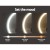Embellir Makeup Mirror, Aluminum Frame, 40x40cm, Hollywood Vanity with LED Light & Bluetooth Speaker, Touch Controls