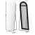 Embellir Full-Length Floor Wall Mirror, Aluminium Alloy Frame, 160x50cm, Black, Elegant Décor, Easy Install