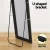 Embellir Full-Length Floor Wall Mirror, Aluminium Alloy Frame, 160x50cm, Black, Elegant Décor, Easy Install