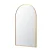 Embellir 86x50cm Arched Wall Mirror - Elegant Gold Aluminium Frame, High-Definition Glass for Vanity & Home Decor