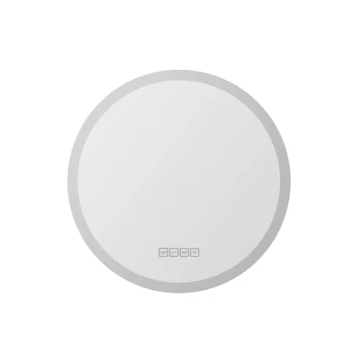 Embellir Bluetooth LED Wall Mirror, 50CM Round, Waterproof, Anti-Fog, Touch Control, Built-in Speaker, Bathroom Decor