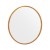 Embellir Round Wall Mirror, Solid Wood Frame, 80cm Diameter, Premium Clarity, Elegant Home Decor, Easy Installation