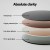 Embellir Round Wall Mirror, Solid Wood Frame, 80cm Diameter, Premium Clarity, Elegant Home Decor, Easy Installation