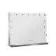 Embellir Makeup Mirror, Aluminium Frame, 58x46cm, LED Light, Touch Controls, Hollywood Vanity, Tabletop or Wall Mount