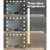 Embellir Makeup Mirror, Aluminium Frame, 58x46cm, LED Light, Touch Controls, Hollywood Vanity, Tabletop or Wall Mount