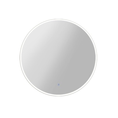 Embellir Wall Mirror with LED Light, 90cm Round, Anti-Fog, Touch Control, Bathroom Vanity, Home Decor