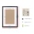 Artiss 3 Piece A3 Photo Frame Wall Set Black, Polymer Frame, Polystyrene Glass, Home Decor, Gift, Portrait or Landscape