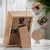 Artiss Photo Frame Set, MDF, 10.5x15.5cm, Oak, 3-Piece, 3D Display, Desk/Wall Hanging, Portrait/L