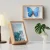 Artiss Photo Frame Set, MDF, 10.5x15.5cm, Oak, 3-Piece, 3D Display, Desk/Wall Hanging, Portrait/L