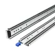 Giantz Heavy Duty 2x Drawer Slides, 227kg Load, 1321-2642mm Full Extension, Cold Rolled Steel, Locking Mechanism