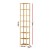 Artiss Shoe Rack, Bamboo MDF 8-Tier, Pine, 25x23x134cm, Stackable Storage for 8 Pairs, Durable & Easy Assembly