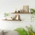 Artiss 2pc 90CM Floating Wall Shelf Set - Paulownia Wood, Space-Saving Design, Easy Assembly, 10KG Capacity Each