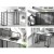 Artiss Console Table, Marble Effect, 100cm x 30cm x 78cm, White, Industrial Style, Durable & Space-Saving Design